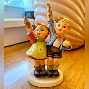 Vintage 1960s Goebel Hummel, “Auf Wiedersehen (Goodbye)”